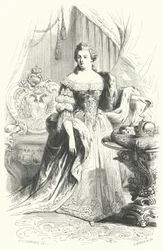 Maria Theresa of Austria, Holy Roman Empress (engraving)