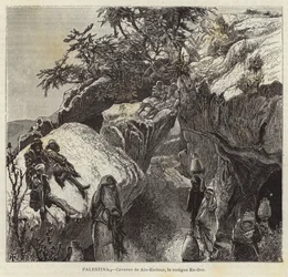 Palestine, Cave of Ain-Endor, the Ancient En-Dor