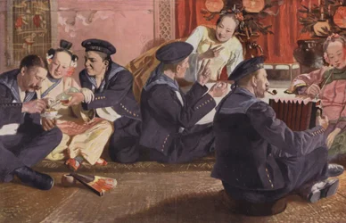 Sailors in a Chinese Tea House