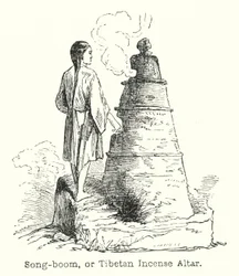 Song-boom, or Tibetan Incense Altar