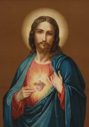 The Bleeding Heart of Jesus