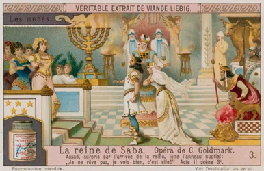 The Queen of Sheba Interrupts Assad and Sulamith