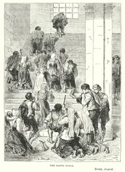 The Santa Scala, Rome, August