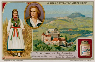 The Clothing of Betzingen, Friedrich Schiller and Hohenstaufen Castle