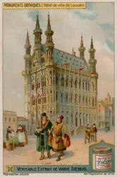 Town Hall of Leuven in Belgium