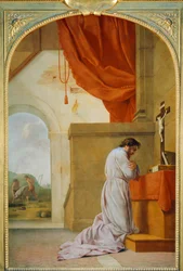 Saint Bruno in Prayer