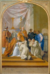 Saint Bruno Invested with the Habit of the Order