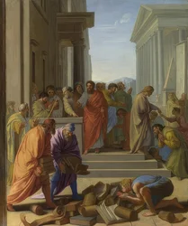 Apostle Paul Preaching in Ephesus