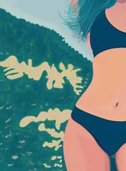Blue Bikini, Brooklyn