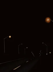 Driving The Road At Night #2 Brooklyn