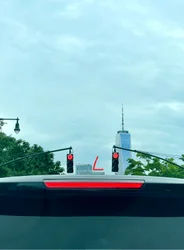 One World Trade and Smiling Traffic Lights