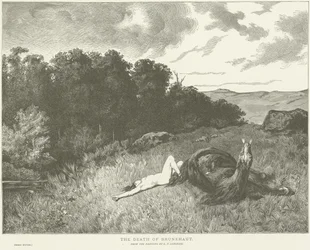 The death of Brunehaut