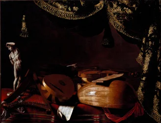 Still Life with Musical Instruments