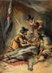 Illustration for the Young Pilgrims