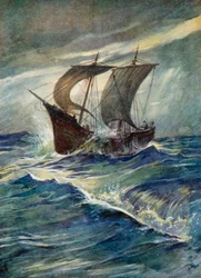 Illustration for the Young Pilgrims