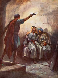 Paul and Silas in Prison