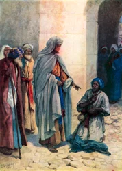 Philip helps the cripple