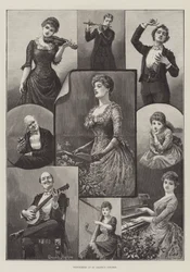 Performers at an Amateur Concert