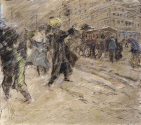 Snow Storm, Madison Square, New York