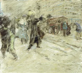Snow Storm, Madison Square, New York