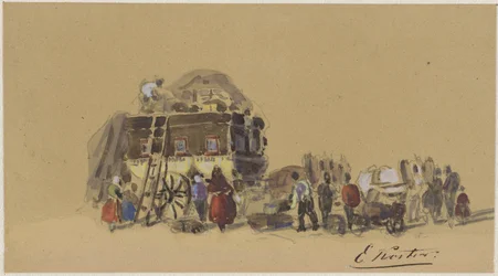 Loading a Travel Carriage