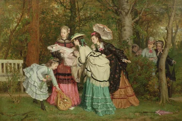 Admiring the Baby, Antwerp 1873