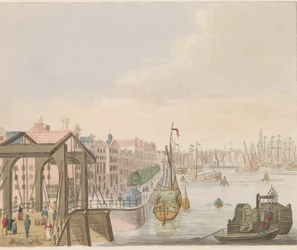Buitenkant in Amsterdam, ca. 1810-1813