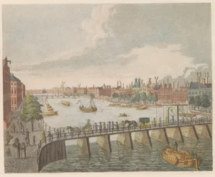 View of the Binnen-Amstel, ca. 1810-1813
