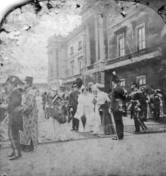 Review of Indian and Colonial Troops by HM the King, Buckingham Palace, London