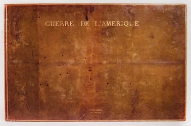 Front cover of the atlas Guerre de l