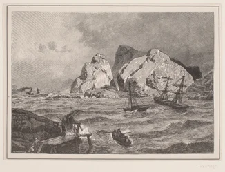 Emergency Harbor on the Norwegian Coast