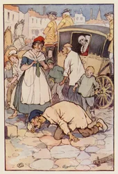 Illustration for A Tale of Two Cities by Charles Dickens