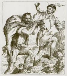 Robin Hood and Little John