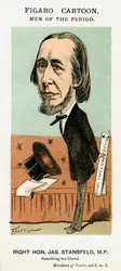 James Stansfeld, British politician, c1871-1874