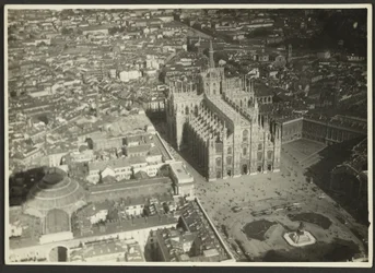 Aerial View of Milan