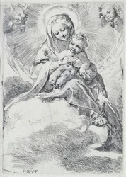 Madonna in the Clouds