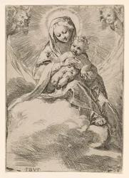 Virgin and Child in the Clouds