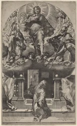 Vision of Saint Francis, 1581