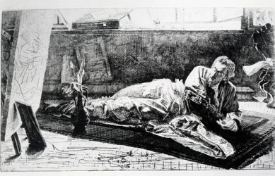 Carthusian or At the Charterhouse of Pavia