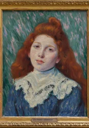 Girl with White Collar