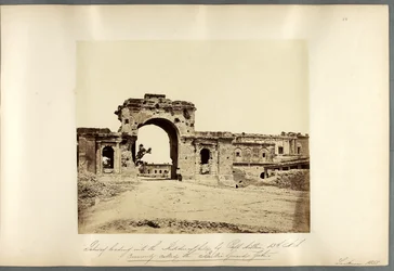 Gateway leading into the Residency, Lucknow