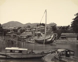 Boats in River, Nagasaki