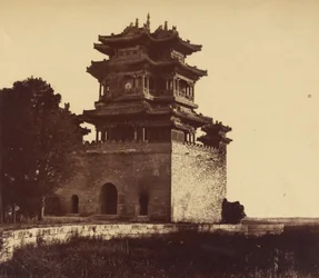Imperial Summer Palace Before the Burning of Yuan Ming Yuan, October 18, 1860