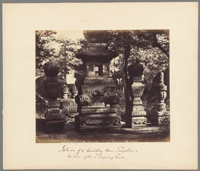 Interior of the Tomb at the Depot near Peking