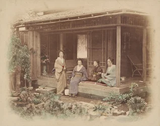 Japanese Women in a Private House