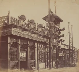 Shops and Street, Chinese City of Pekin