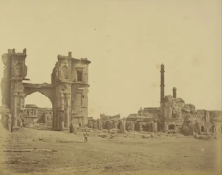 The Clock Tower in Front of the Bailee Guard Gate