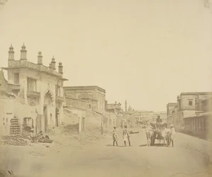 The Road by which General Henry Havelock Entered in the Residency, Lucknow