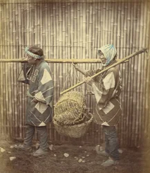 Two Japanese Indentured Workers