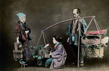 Vegetable Pedlar, Japan